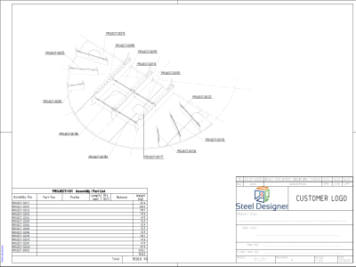 Steel Shop Drawing